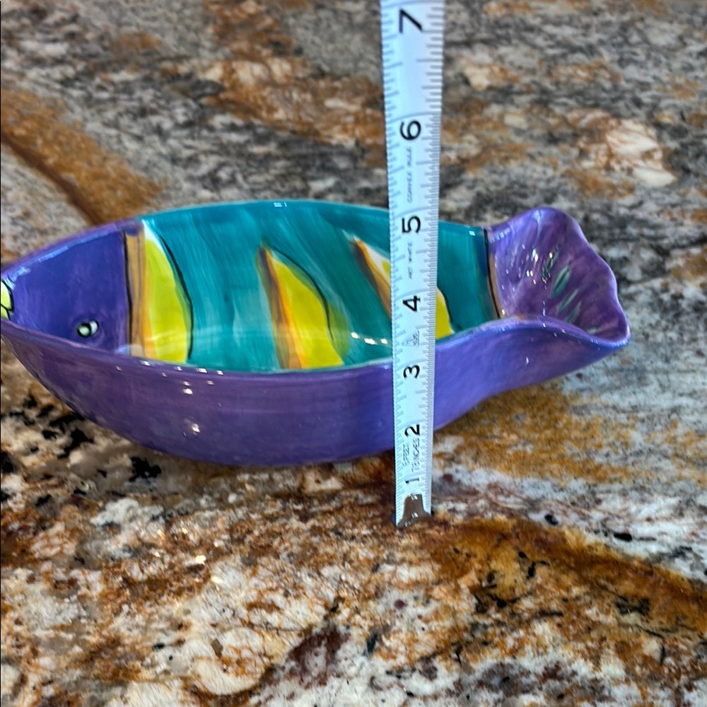 FORESIDE Ceramic Fish Dish - Picture 8 of 8